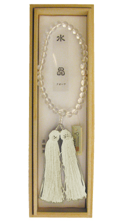 本水晶一重正絹房